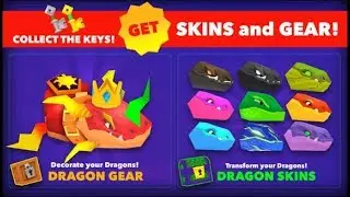 Dragon Riders - using 20 gold and 39 silver keys!