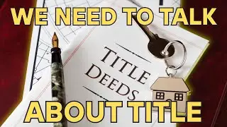 Title companies: SUPER important part of real estate!