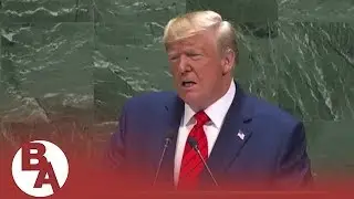 Trump addresses brewing conflict with Iran before world leaders at the UN General Assembly