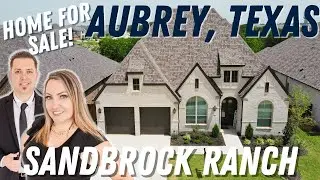 Homes for Sale in Aubrey Texas | Sandbrock Ranch | Highland Homes | 3,014 sqft