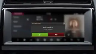 How to use the InControl Touch Pro interactive side panel | Jaguar F-PACE (16MY)