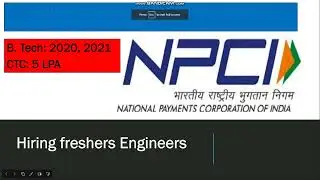 NPCI | Graduate Engineer Trainee | Mumbai | Hyderabad | BE/B. Tech | 0-2 Years | 2020,2021 Batch