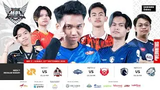 🔴 LIVE | MPL ID S14 | Regular Season Day 3 Week 7 | English
