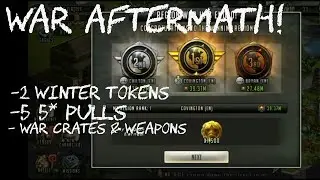 TWD RTS: CROSS REGION WAR AFTERMATH + 2 WINTER TOKEN PULLS + POWER LEVELING A CHARACTER