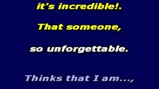 UNFORGETTABLE.Karaoke. Nat King Cole.