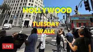 LIVE Hollywood Walk | Los Angeles Live Cam