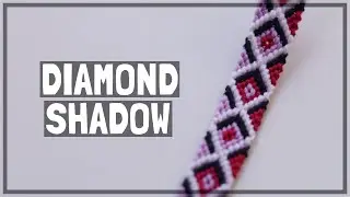 Diamond Shadow Friendship Bracelet Tutorial