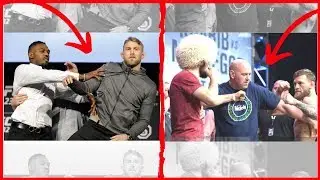 UFC Staredown Highlights Compilation Vol 1 | UFC Staredown Intense