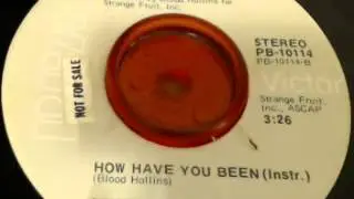 Blood Hollins-How Have You Been Instrumental