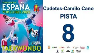Pista 8 - Cadetes - Campeonato de España por Clubes 2025