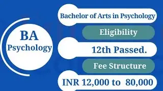 BA Psychology Course details in Tamil