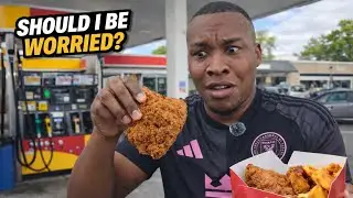 I Tried Gas Station Fried Chicken | Krispy Krunch Chicken Review