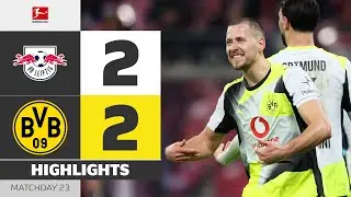 COMEBACK From Two Nil Down! | RB LEIPZIG - BORUSSIA DORTMUND | Highlights | Matchday 23 &ndash; Bundesliga