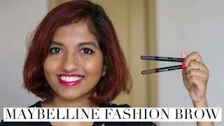 Maybelline Fashion Brow Duo Shaper Demo + Обзор // Магали Ваз