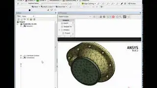 Ansys WB Mechanical ACT Command Input Window