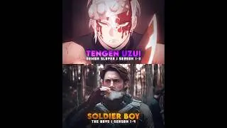 TENGEN UZUI VS SOLDIER BOY #edit #versus #versusbattle #vs