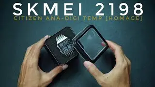CITIZEN ANA-DIGI TEMP [homage]‼️ Review Jam Tangan SKMEI 2198