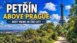 PETŘ&Iacute;N, PRAGUE: Tower Adventure  | Lennon Wall & Mirror Maze - Walking Tour 4K