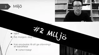 Litteratur del 2 Miljö