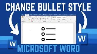How To Change List Bullet Style In Word Document