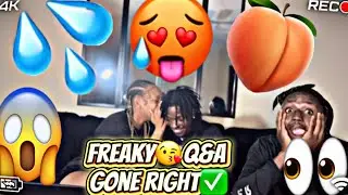 Freaky Podcast Q&A 💦with Sam The Model and @livov04 