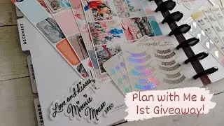 Plan with Me | 1st Week of December ft. KPL Plans | ***1st Ever Giveaway***