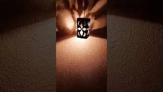 beautiful hanging lamp made at home with waste box||#shorts#snigdha's gallery #diy #hanginglamp😱👌