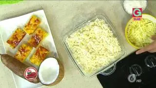 ¡Hora de disfrutar un delicioso pan de yuca y coco!