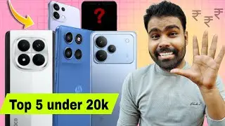 Top-5 Best 5G Smartphones Under ₹20000 Budget ⚡️January 2026