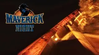 Maverick HD Night Ride Front Seat On Ride POV & Review Intamin Blitz Coaster Cedar Point