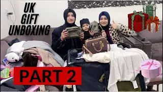 Part 2 || Uk Gift Unboxing 😳 || Mukarma Family Vlogs