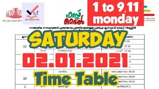 tomorrow victers timetable