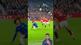 mazraoui 🇲🇦 sent cucurella back to Spain Manchester united vs Chelsea highlights #highlights