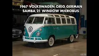 1967 VOLKSWAGEN ORIG GERMAN 21 WINDOW MICROBUS arrives for sale at West Coast Classics, Torrance, CA