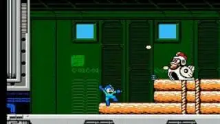 Mega Man 5 - Charge Man Stage: Train Transport