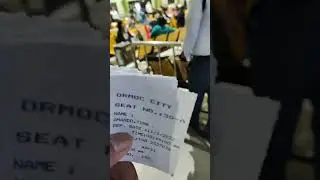 OCEAN JET 188 PURSER BOARDING TIME AT CEBU PIER 1 PHILIPPINES