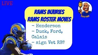 LA RAMS NEWS: Darrell Henderson has a sprained thumb. What does it mean for the Rams?