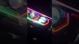 Darkness is not an obstacle. Upgrade Bi-LED Projector: brighter & more focused #caraccessories #b...