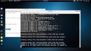 How to install firewall in Kali Linux 2016.1