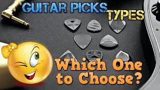 Guitar PICKS: Types and Features (Size, Hardness, Shapes and Materials) How to USE a Pick?