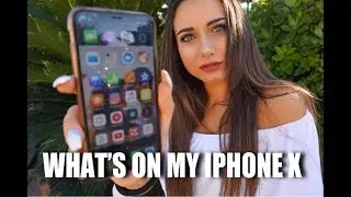 WHAT'S ON MY IPHONE X  ||  Come modifico le foto!
