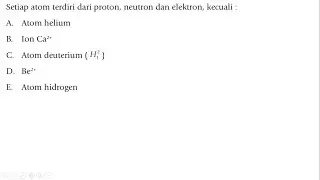 Latihan 4 - Notasi Atom