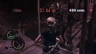 RE5 Mercs Mines No Mercy with Ashley Krauser, Barry, Leon, & Claire Redfield