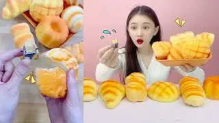 面包慢回弹里有“迷你面包机”？只有拇指那么大，居然还能烤面包【桂圆子手作坊】