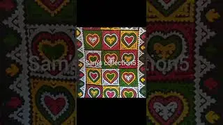 Traditional Sindhi rilli ||new design #sindhirali#quiltdesign#samscollection5 #rilliwork