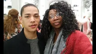 Met Empire's own Jeremy Carver at Bergdolf Goodman Window Opening Event!