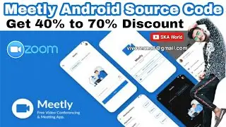 Meetly Android Source Code | Meetly App Source Code | Meetly Video Call Android Studio Project