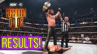 AEW Forbidden Door 2025 Full Results & Highlights – Every Winner & Shocking Surprises! 😱