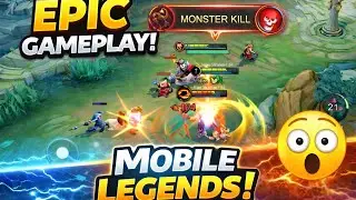 Monster Kill 🔥 | Mobile Legends Epic Gameplay | Rank Push Match
