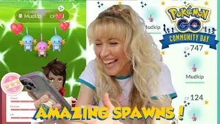 MULTIPLE HUNDO MUDKIP MADNESS!! Pok&eacute;mon GO Classic Community Day